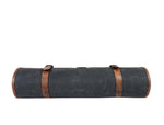 Malaga Canvas Knife Roll - Distressed Grey - Cabrini - Elegance Perfected