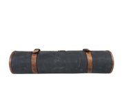 Malaga Canvas Knife Roll - Distressed Grey - Cabrini - Elegance Perfected