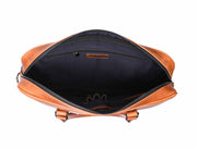 Men's Vintage Leather Messenger Bag - Professional 15.6