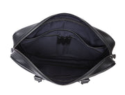 Men's Vintage Leather Messenger Bag - Professional 15.6