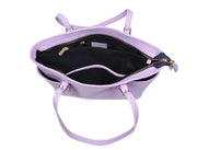 Minimalist Leather Tote Bag – Handcrafted Top Grain Elegance - Cabrini - Elegance Perfected