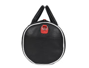 Modern Black Leather Duffel – Weekend Travel Essential - Cabrini - Elegance Perfected