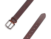 Noble Notch Leather Belt – Premium Craft in Top Grain Leather - Cabrini - Elegance Perfected