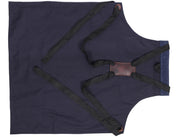 ogue Leather & Canvas Apron – Heavy - Duty Workwear - Cabrini - Elegance Perfected