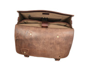 Polaris Leather Executive Messenger Bag - Cabrini - Elegance Perfected