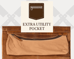 Premium Full - Grain Leather Chef Knife Roll Bag – Travel Friendly & Durable - Cabrini - Elegance Perfected