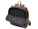 Premium Leather Backpack – Urban Utility & Comfort - Cabrini - Elegance Perfected