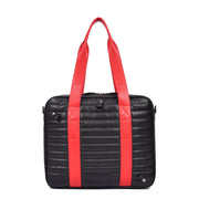 Premium Leather Pickleball Bag with Paddle Case | Stylish Sports Tote - Cabrini - Elegance Perfected