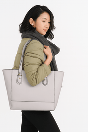 Premium Leather Tote Bag for Women - Cabrini - Elegance Perfected