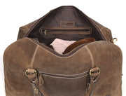 Ranger Recon Full Grain Leather Duffle Bag - Cabrini - Elegance Perfected