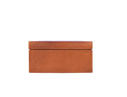Rosemond Leather cuff - link Box - Caramel - Cabrini - Elegance Perfected