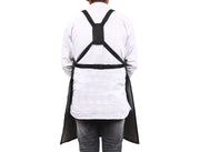 Serena Suede Apron – Navy Blue - Cabrini - Elegance Perfected