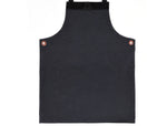Serena Suede Apron – Raven Black - Cabrini - Elegance Perfected