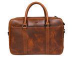 Sleek Leather Portfolio Bag – Formal Style - Cabrini - Elegance Perfected