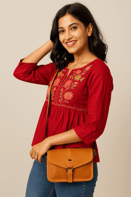 Stylish Crossbody Ladies Bag - Cabrini - Elegance Perfected