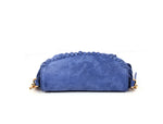Suede Fringe Chain Strap Crossbody Bag - Cabrini - Elegance Perfected
