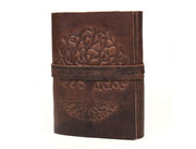 Tacoma Leather Journal - Dark Brown - Cabrini - Elegance Perfected