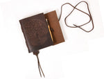 Tacoma Leather Journal - Dark Brown - Cabrini - Elegance Perfected
