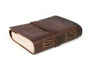 Tacoma Leather Journal - Dark Brown - Cabrini - Elegance Perfected