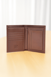 The Classic Heritage Leather Bifold Wallet - Cabrini - Elegance Perfected