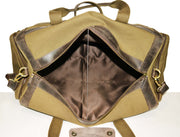 The Rugged Heritage Canvas & Leather Duffle – Built for Adventures, Styled for Life - Cabrini - Elegance Perfected