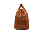 The Voyager Vintage Leather Duffle Bag - Cabrini - Elegance Perfected