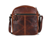 Top Grain Leather Messenger Bag – Classic & Durable Work Satchel - Cabrini - Elegance Perfected