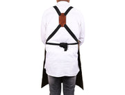 Turin Waxed Canvas Apron – Pickle Green - Cabrini - Elegance Perfected