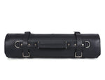 Tuscania Chef Knife Roll & Carry Bag – Raven Black (Top Grain Leather) - Cabrini - Elegance Perfected