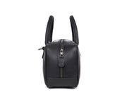 Tuscania Chef Knife Roll & Carry Bag – Raven Black (Top Grain Leather) - Cabrini - Elegance Perfected