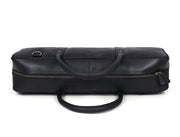 Tuscania Chef Knife Roll & Carry Bag – Raven Black (Top Grain Leather) - Cabrini - Elegance Perfected