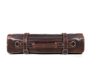 Tuscania Leather Knife Roll & Bag Combo - Penny Brown - Cabrini - Elegance Perfected