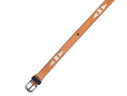 Twist Buckle Leather Belt – Timeless Handcrafted Design - Cabrini - Elegance Perfected