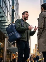 Urban Voyager Full Grain Leather Backpack - Cabrini - Elegance Perfected