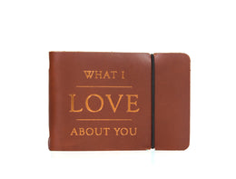 What I Love About You – A Personal Love Journal - Cabrini - Elegance Perfected